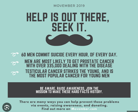 TheChalkHills's tweet photo. Happy Movember!
Chalk Hills is once again participating in Movember, staff members are going to neglect their shaving razors for one month to raise money and awareness for men's health.
If you can donate anything at all, please use the link below! 
https://t.co/xuNBRLk7NS https://t.co/vCe43lV3xA