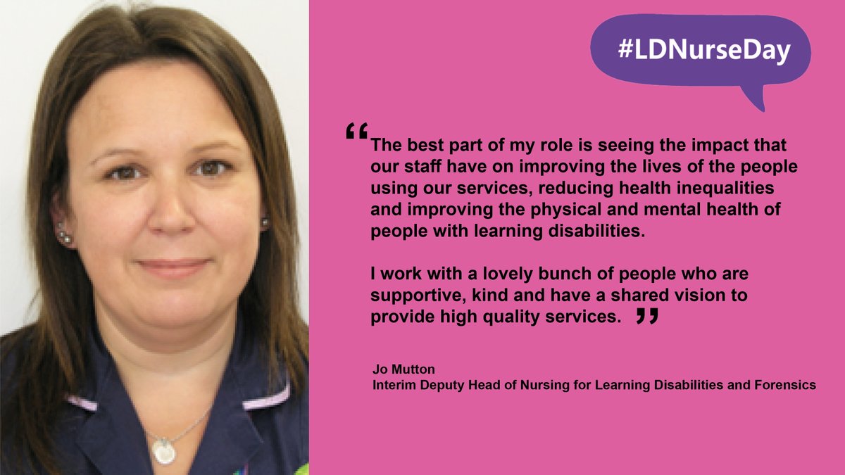 Today is #LDNurseDay &amp; we would like to say thank you to all of our learning disability colleagues for the hard work they do. It's also an opportunity to flag what an enjoyable &amp; rewarding profession it is with different opportunities available. 
ow.ly/X90x50Q23yv