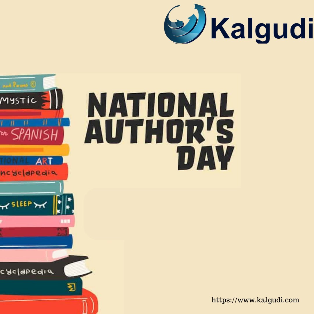 "Happy National Authors Day! Celebrating the amazing storytellers who bring words to life 📚✨ #NationalAuthorsDay"