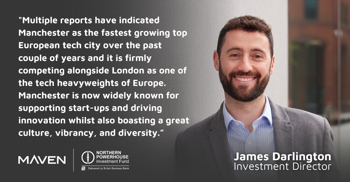 Are you a growing business in #GreaterManchester? Book a 1-2-1 with Investment Director, James Darlington, to discuss your funding needs here 👇

hubs.ly/Q027m6Bw0  

#NPIF | #entrepreneur