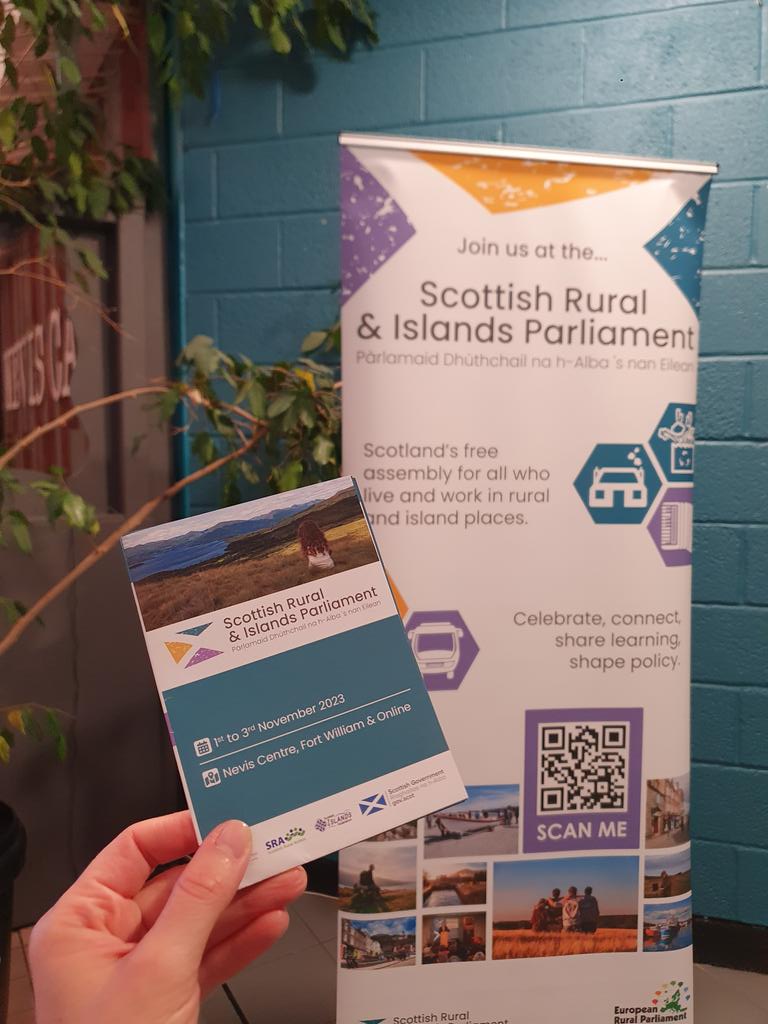 sriparliament's tweet photo. The BIG DAY is here and we CANNOT WAIT! 🎉Our dedicated team is all set and bursting with excitement to welcome our delegates today at the Nevis Centre, Fort William, and online. 🌟 🏴󠁧󠁢󠁳󠁣󠁴󠁿See you soon!

#SRIP2023 #EuropeanRuralParliament #RuralMovement #Islands #Scotland https://t.co/pV5sMl4ism