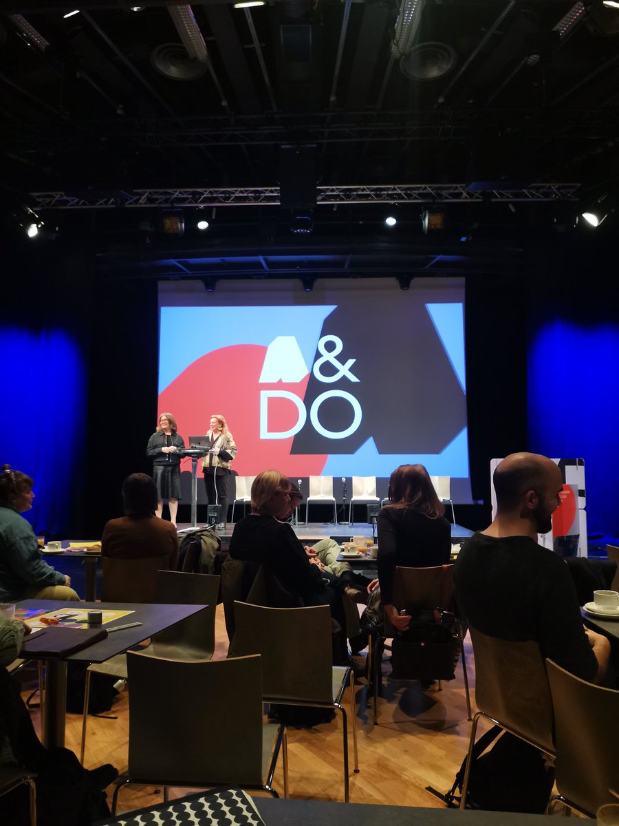 Tänään osallistumassa  <a href="/ADOfinland/">A&DO</a> päätösseminaariin ja puhumassa lempiaiheestani eli museoiden yleisösuhteesta ja <a href="/museoleikki/">Museo Leikki</a> synnystä🌟🌟🌟 #museovisio @Skr_fi