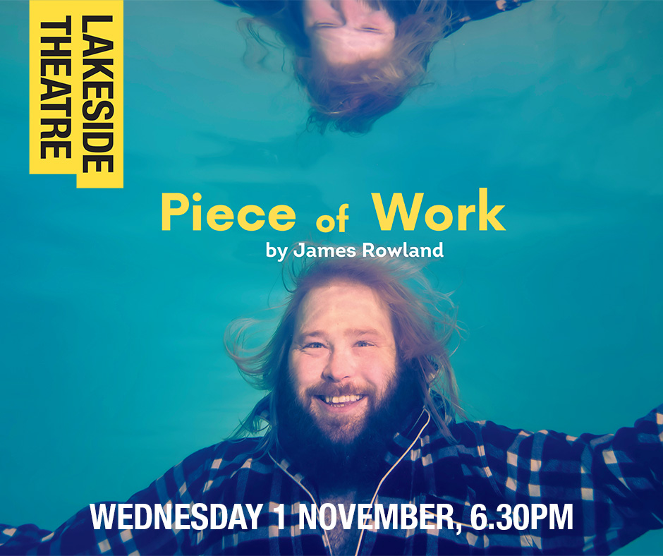 TONIGHT AT 6.30PM!
<a href="/Jdsrowland/">James Rowland (any pronouns) 🇵🇸</a> brings his captivating storytelling to the Lakeside Theatre this evening at 6.30pm.
Tickets available at advance prices online or at the Box Office until 5pm, more on the door: lakesidetheatre.org.uk/events/piece-o…