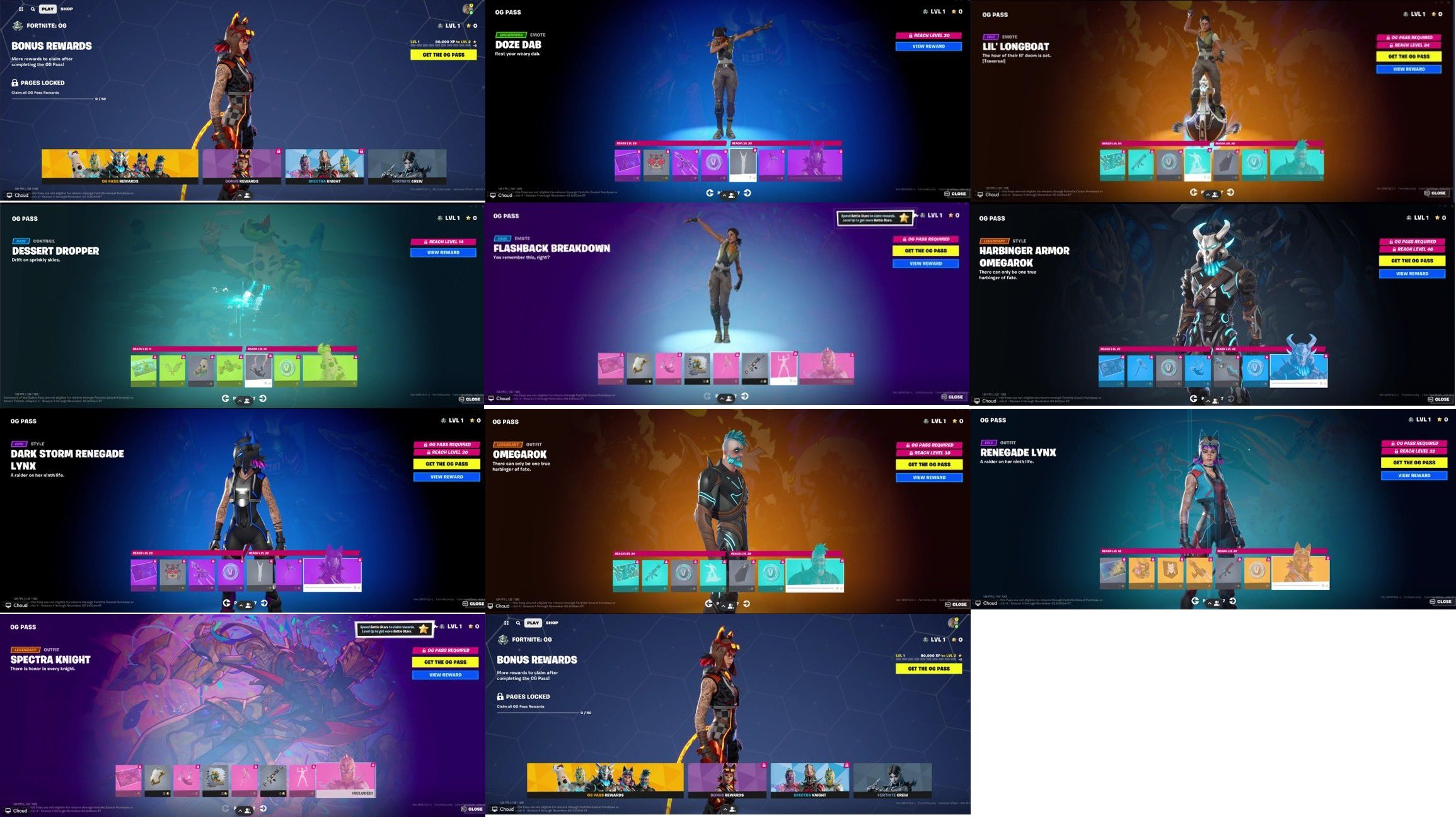 Fortnite OG Ranked Rewards! 