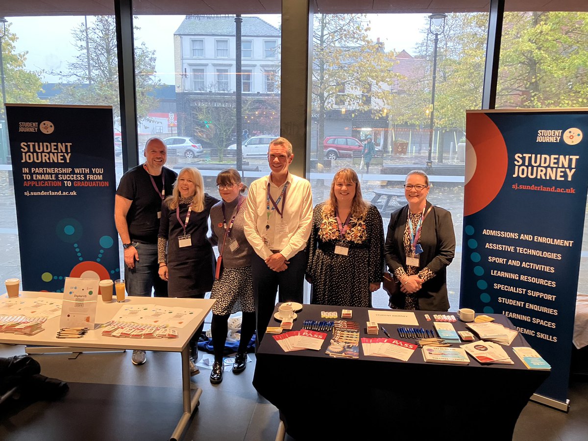 nb_empire's tweet photo. Excited for today’s Learning and Teaching conference @sunderlanduni on the topic of ‘Building a Culture of Academic Integrity’. Our Student Journey team are here, eager to work in partnership with colleagues supporting student success. Come and chat with us! #SunLTCon https://t.co/Qu87Kr82Bm