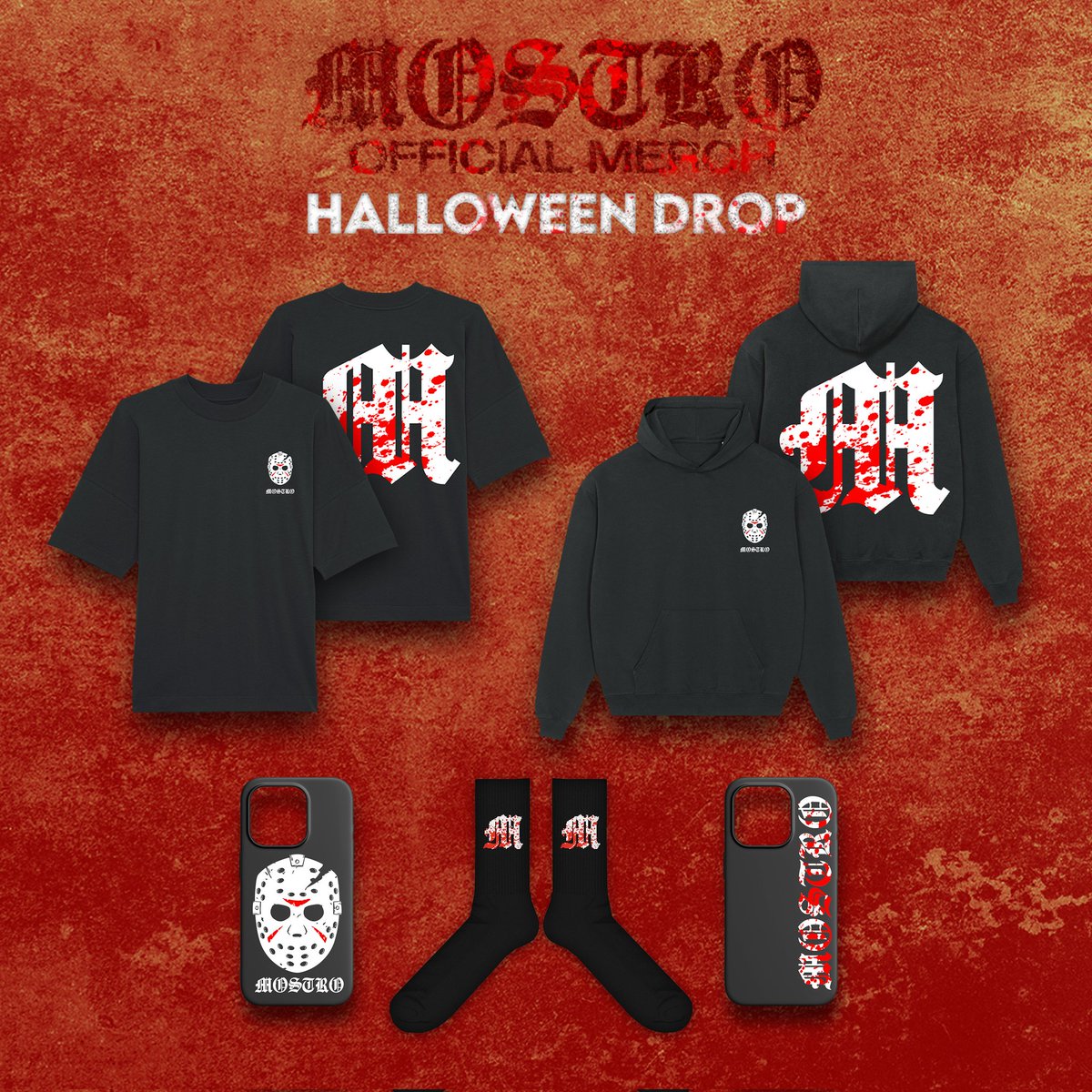 "BLOODY MASK" • il nuovo drop di <a href="/illmostro/">MOSϮRO</a> è fuori su honirostore.com