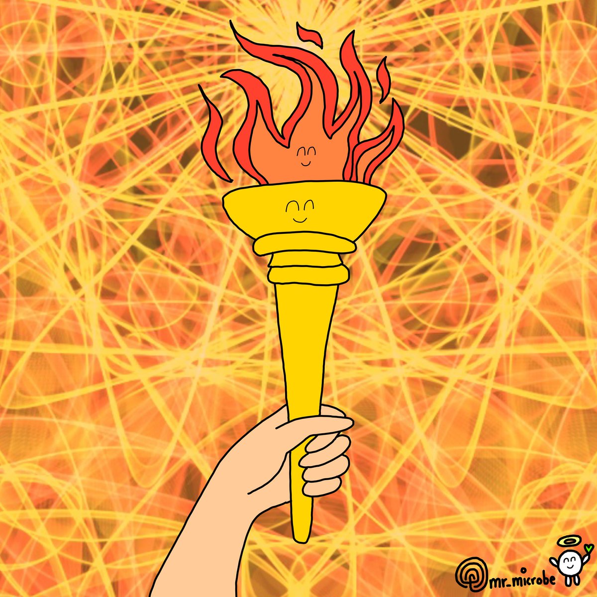 mrmicrobe44's tweet photo. Daily art challenge day #395, inktober day 31, keep the โfireโ going ๐ฅ
#inktober #inktoberday31 #inktoberchallenge #inktober2023 #inktoberfire #fire #childrensbooks #kidsbooks #cartoon #illustration #fire #torch #nft #nfts #nftart #nftart #nftartist #nftproject #nftcommunity https://t.co/nIY2OxnaPO
