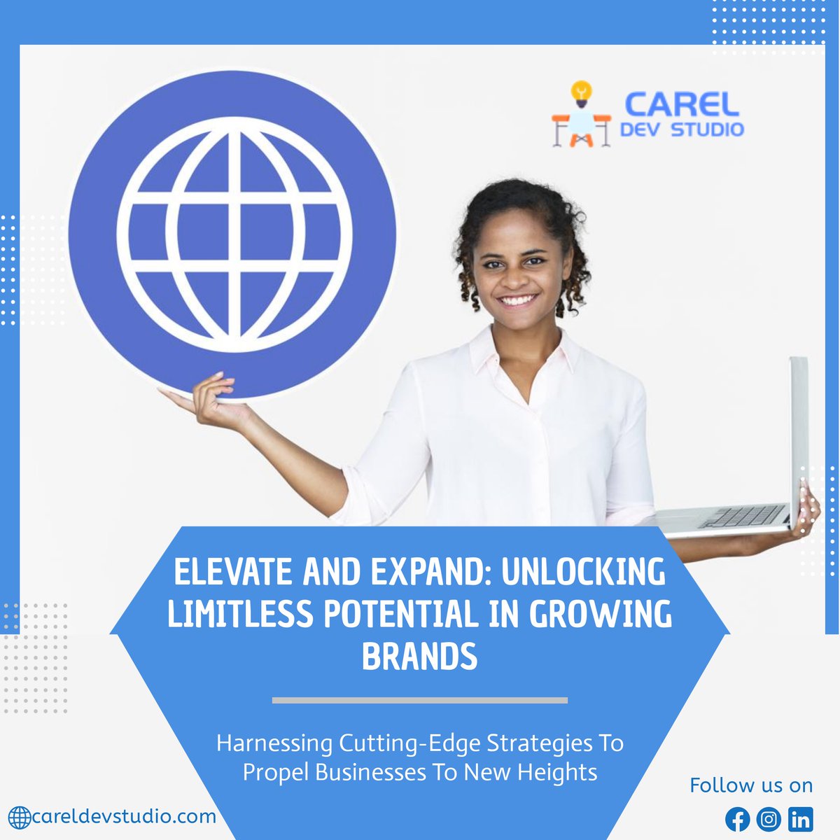 careldevstudio's tweet photo. Embrace a digital boost this month! 🚀 Reach your business's online potential with Carel Dev Studio. From websites to SEO, we've got you. Contact us and shine online! 💻💫 #DigitalSuccess #CarelDevStudio https://t.co/VQ0gsQBMEp