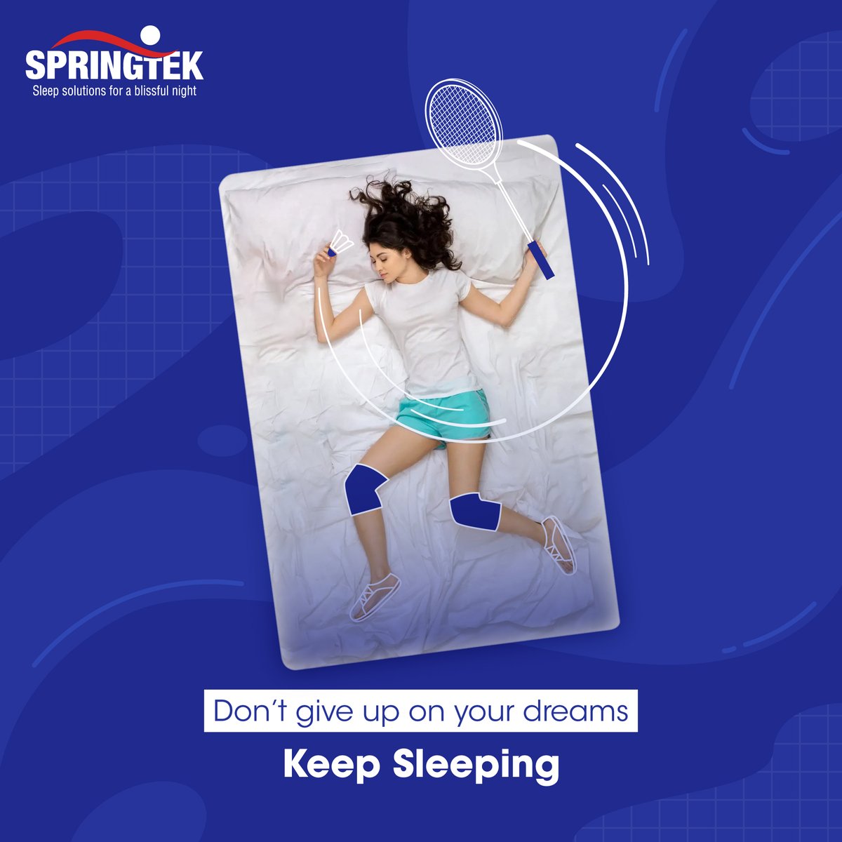 Don't let go of your dreams, and keep on sleeping soundly with Springtek. Your path to success begins with a well-rested mind. 💤 🌟

#springtekmattress #mattress #organicmattress #orthomattress #sport #athlete #DreamBig