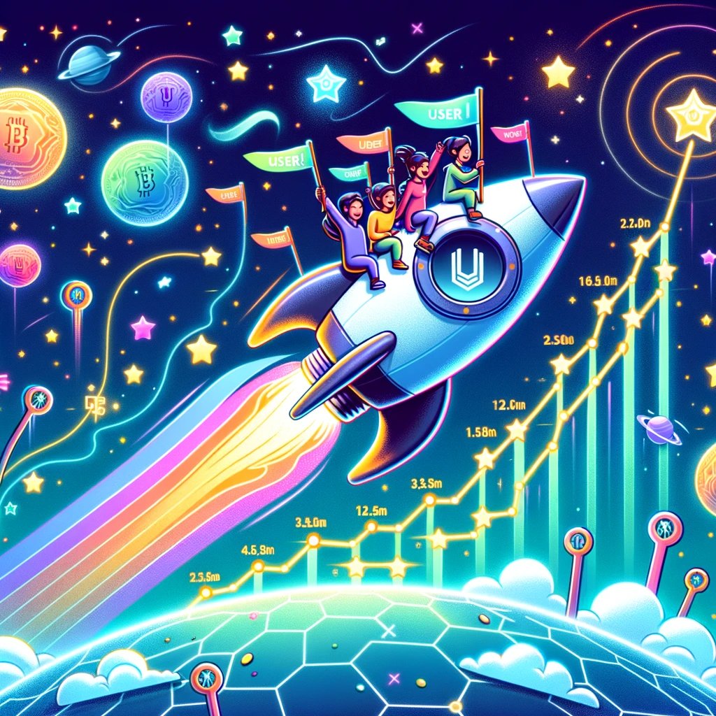 Uhive - 3M+ Users, Token Economy & Decentralized tweet media