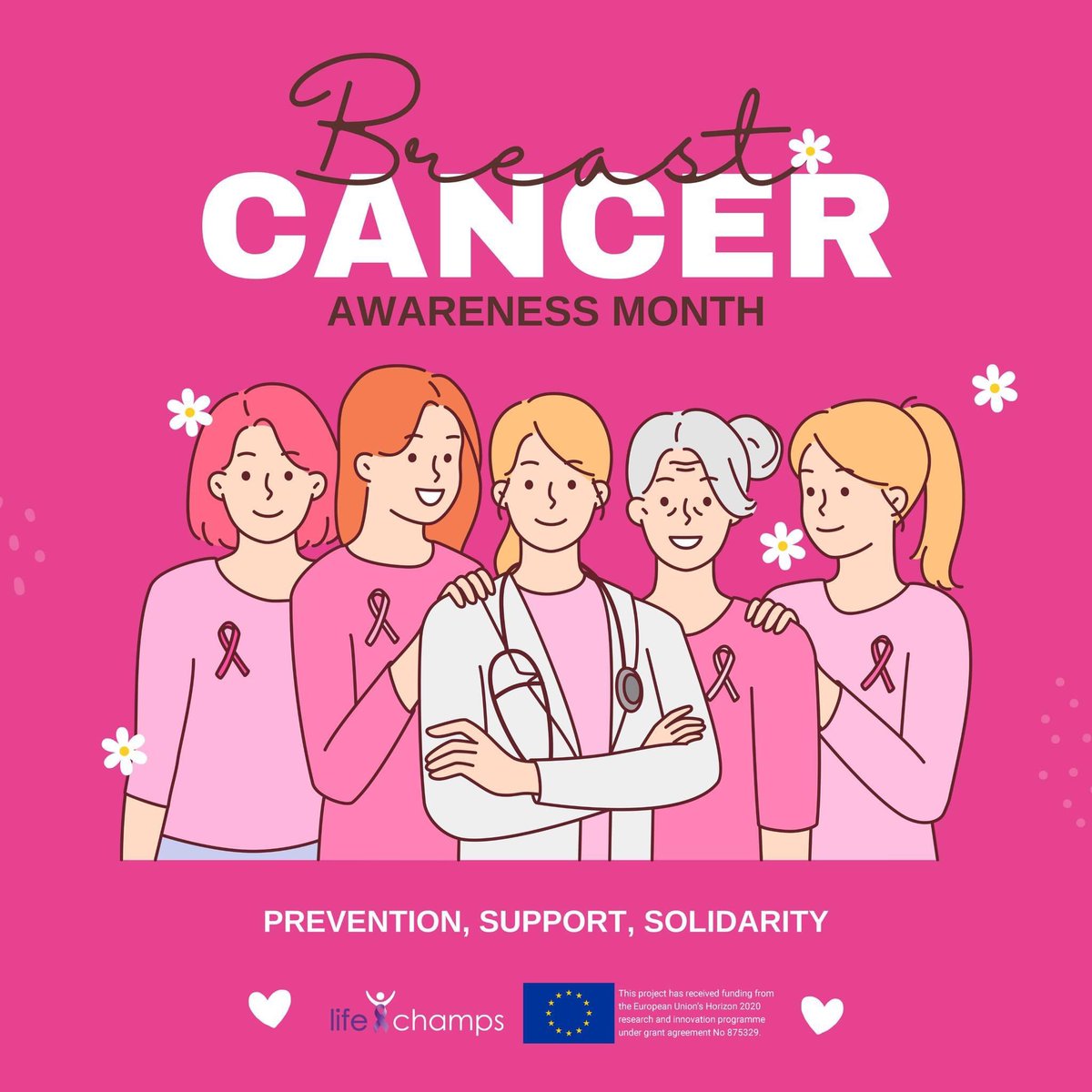 Discover LifeChamps - the cutting-edge solution improving the lives of aged cancer patients. 
Their AI and Big Data-driven support enhances the quality of life during and after treatment. 

Find out more at: lifechamps.eu