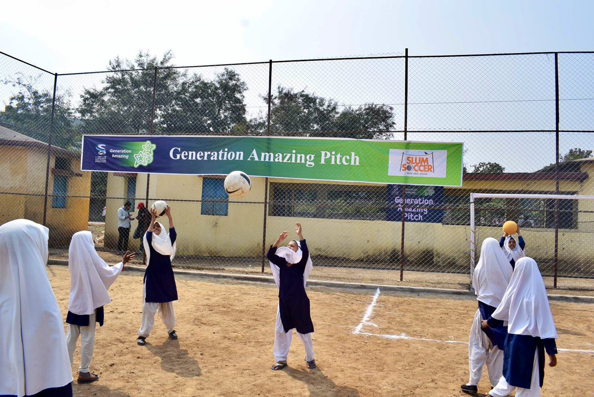 slumsoccer's tweet photo. It's heartwarming to see our participants enjoying the @GA4good pitch at Kamptee!This pitch was created with children in mind, offering a safe & fun space to play.
We're immensely grateful to #GenerationAmazing for their dedication to providing safe play spaces in our community. https://t.co/Ie49lRy4Ux