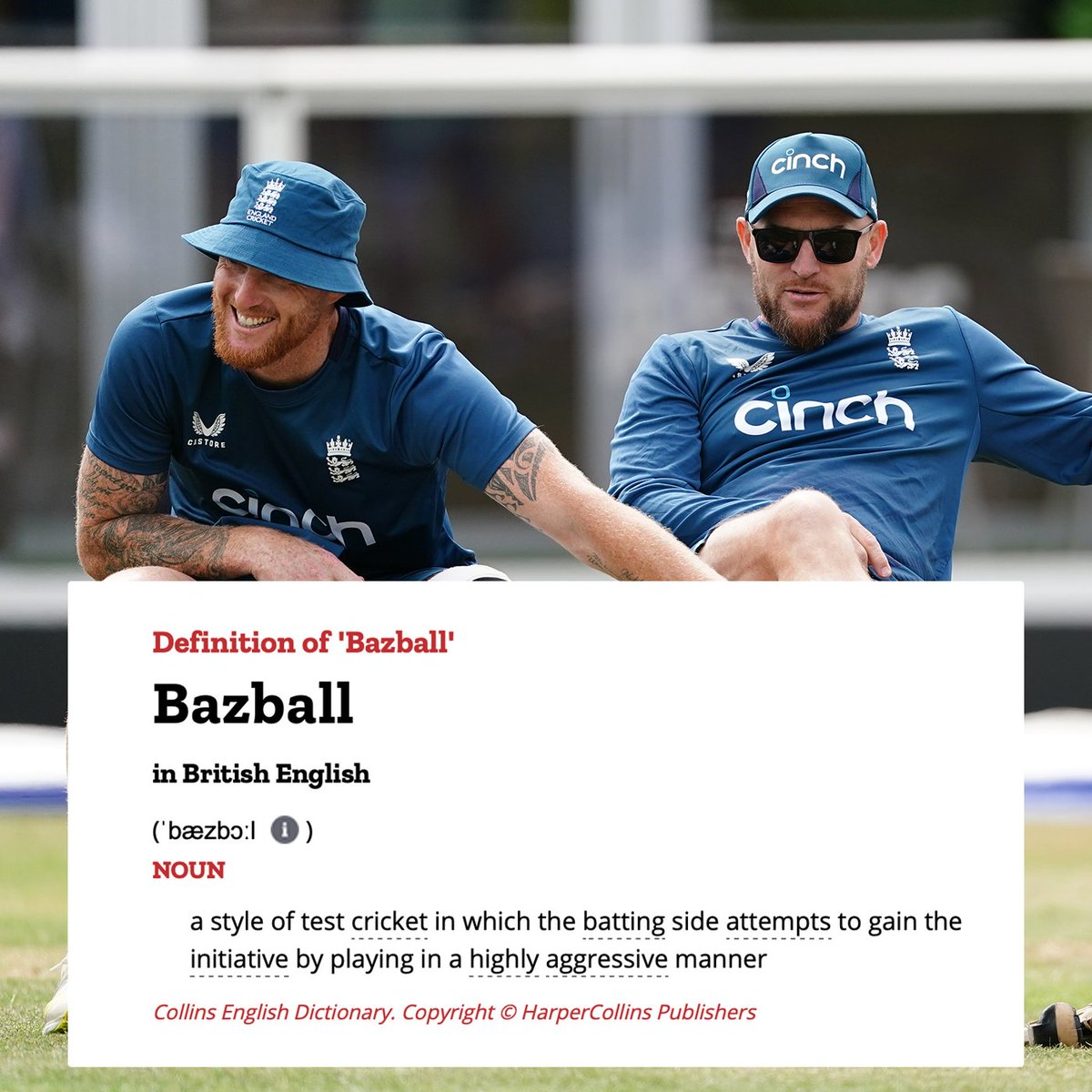ESPNcricinfo on X: Bazball has been officially added to the Collins  English Dictionary 😮  / X