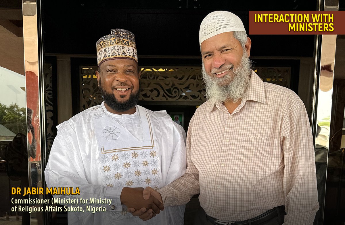 Interaction with Ministers

Dr Jabir Maihula
Commissioner (Minister) for Ministry of Religious Affairs Sokoto, Nigeria