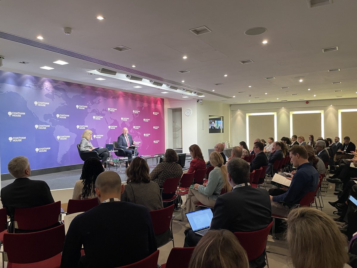 CH_Events's tweet photo. In his opening remarks @timgbenton questions how long 1.5 stays a tangible goal if we are on track to surpass it?
Where is the political ambition to drive forward climate action?
#CHClimate https://t.co/YFcK0MxmCu