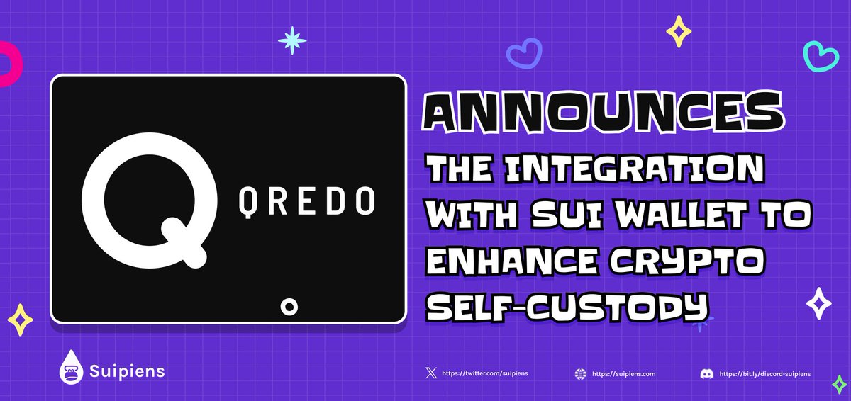 Sui Wallet + Qredo Integration! 🔐💎

Discover the power of enhanced crypto self-custody with the seamless integration of Sui Wallet into Qredo. Security, ease of use, and rewards all in one place!

Learn more: suipiens.com/blog/qredo-ann… 

#BuildOnSui