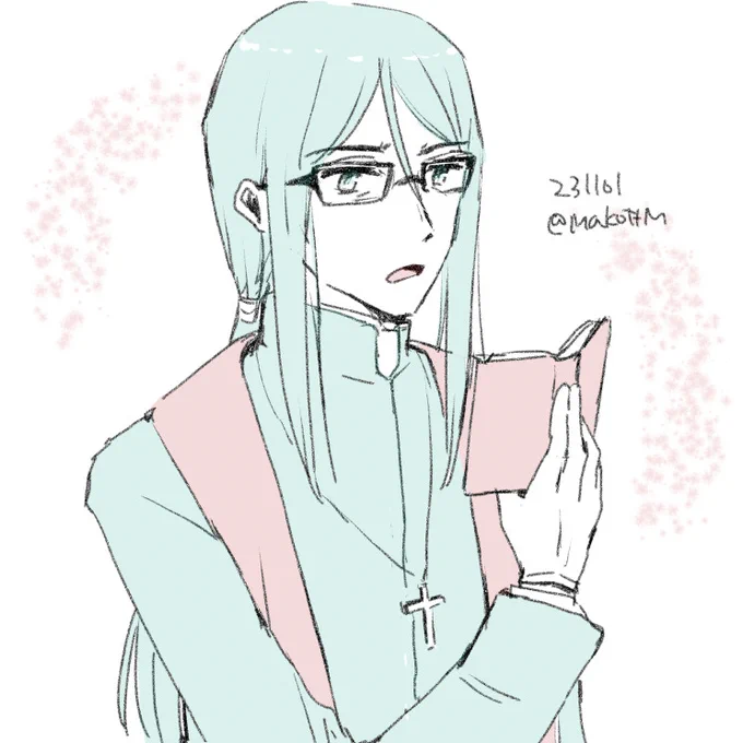 逆verも見たかったので描いた〜 