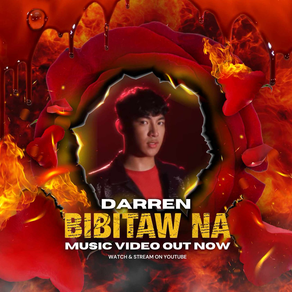 DARRENatics_LP's tweet photo. Check out @DarrenEspanto's latest track, 'Bibitaw Na.' It's a hit! 🎤 Listen now on all major platforms. #DarrenEspanto #BibitawNa https://t.co/9w7nup7DjP