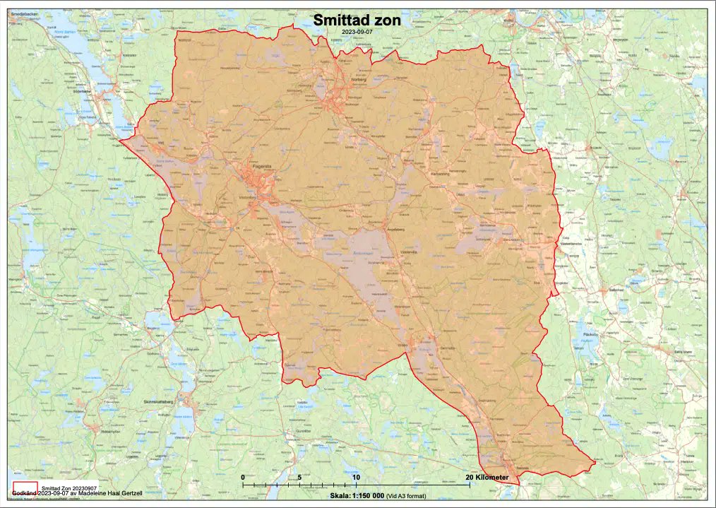 Påminnelse om att mängder av företag i Västmanland och södra Dalarna mer eller mindre har näringsförbud på grund av svinpestens restriktioner. Stödet från statligt håll har än så länge varit ytterst begränsade.