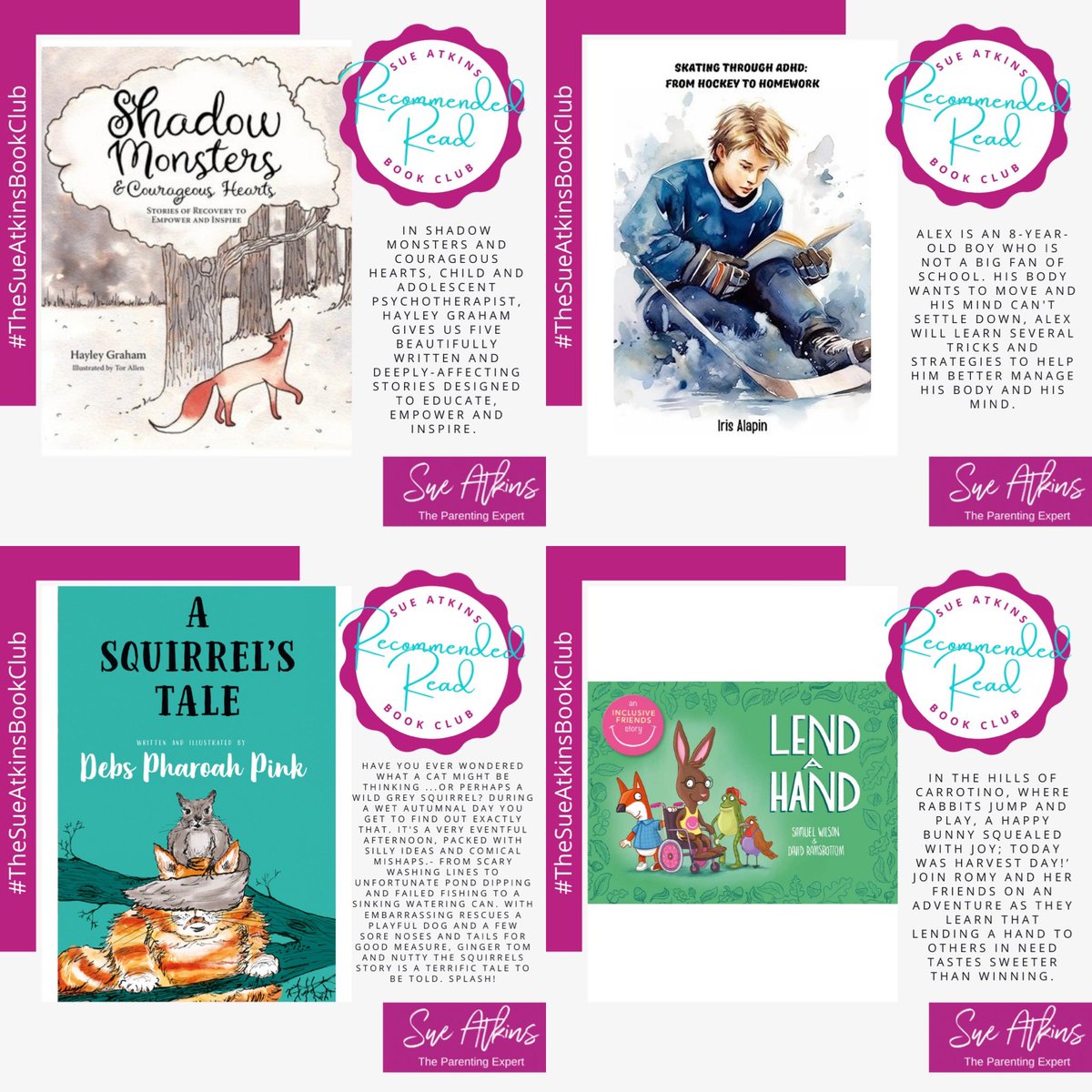SueAtkins's tweet photo. πβ¨ Join us for a magical #November journey into the world of #kidlit! ππ #NovemberKidlitMagic #BookClubFun #TheSueAtkinsBookClub https://t.co/KOWahlC6nl & follow @savannatstories
@hjgrahamwriter @irispsy514
@EcoProtectionS1 @sammyfrank @Head2HeartBooks @searle_author @GeeCicero @NadiaAwriter +