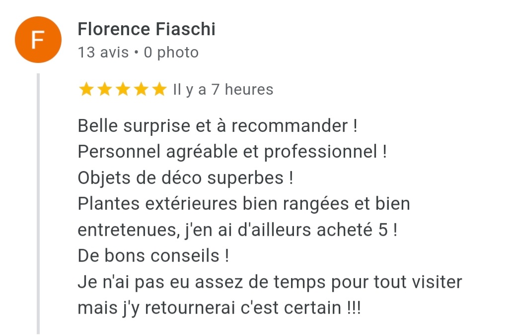 Merci à notre cliente pour cette belle  recommandation et merci à notre équipe pour son professionnalisme 👏👏👏
Jardinerie <a href="/CapVegetal/">Jardinerie CAP VEGETAL</a> de Lieurey
