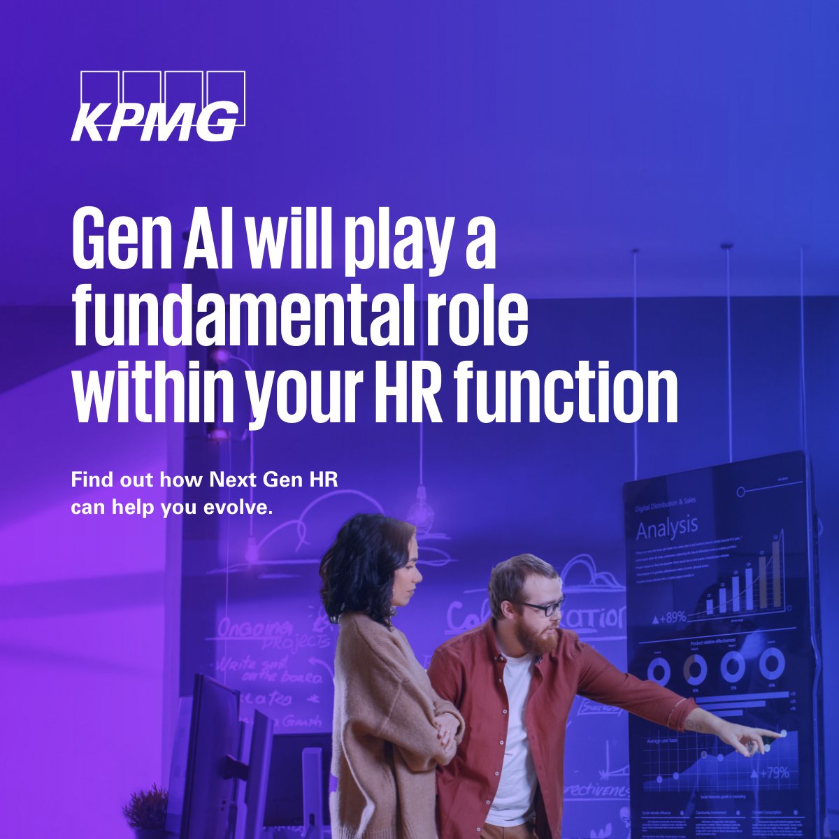 To stay competitive, HR departments must adjust their methods and welcome the inclusion of Generative AI in their operations. By embracing Next Gen HR, organisations can accelerate their evolution and transformation. Find out more:: spkl.io/60174WALh #hrtransformation