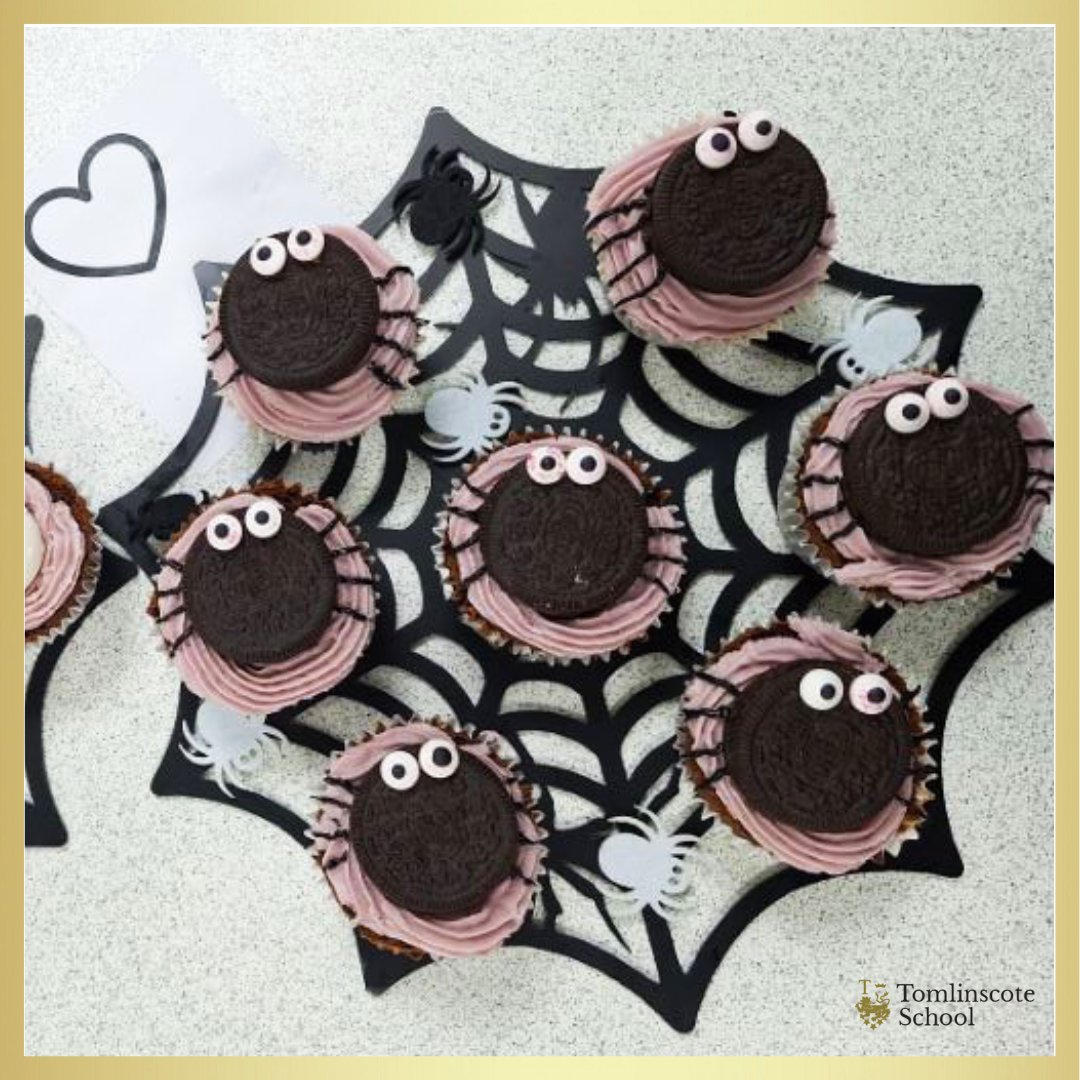 Bakers from our 5 Houses came together to fight it out for the title of ‘Tomlinscote Bake Off Champions’. 🏠🍰👩‍🍳

As you can see, they were frighteningly good! 👻🎉