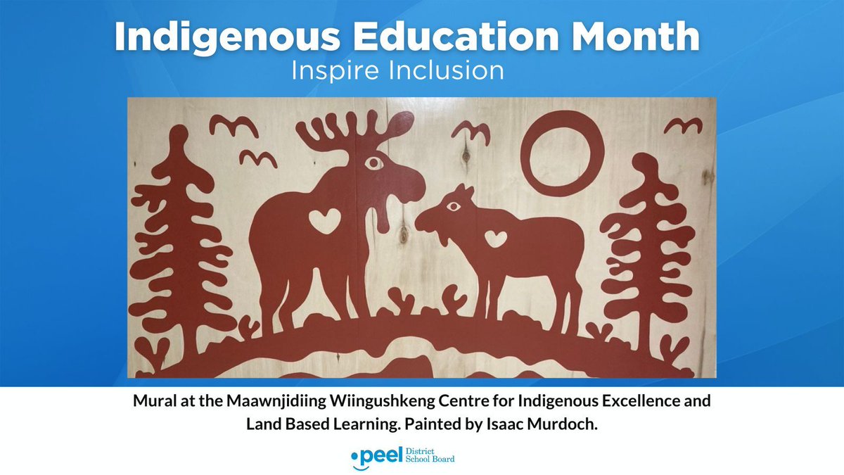 In November, Peel District School Board celebrates Indigenous Education Month and affirms our commitment to educational sovereignty by partnering with Indigenous families & communities to create inclusive, welcoming spaces where Indigenous knowledge and identities are affirmed.