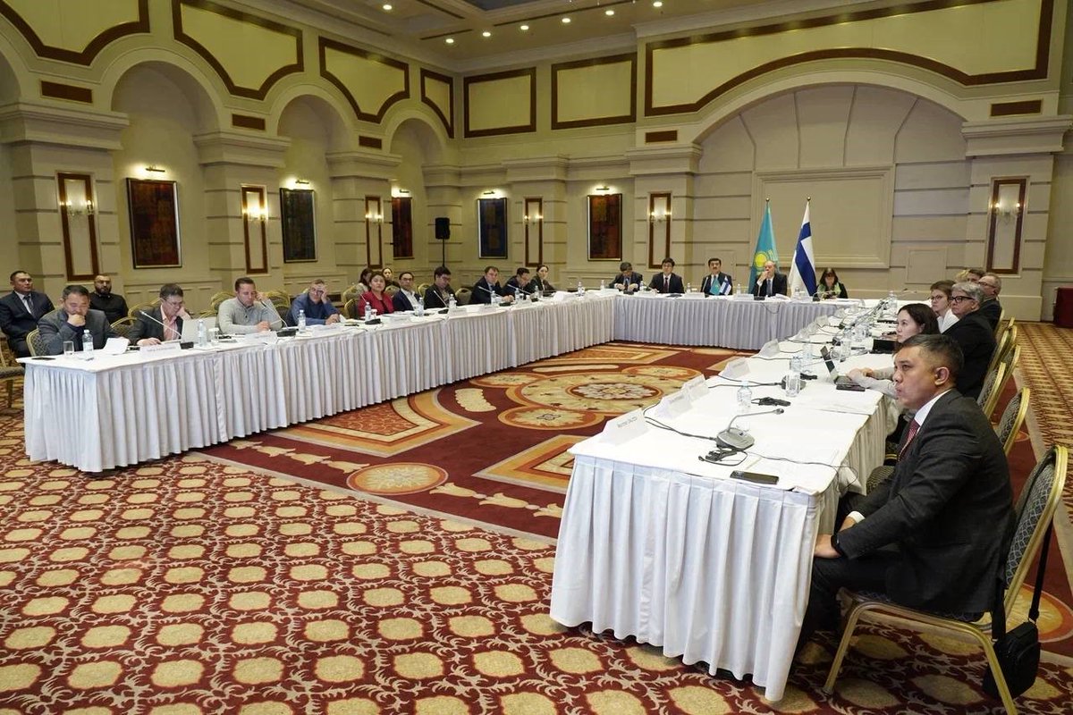 soilimakelainen's tweet photo. Yesterday we held a successful 🇫🇮🇰🇿 Forum on Sustainable Forestry in Astana. Thanks to Minister Yerlan Nyssanbayev &amp; colleagues at @Minecology_kz  and the 🇫🇮 delegation  led by Under-Secretary Jarno Syrjala @ulkoministerio https://t.co/Vy0JtPGXjs
#sustainableforestry https://t.co/hmnLhvq1EY