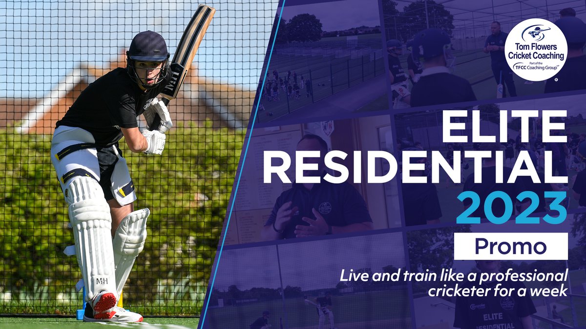 🔵Immerse yourself in the world of our one-of-a-kind Elite Cricket Residential

⏰Spend 4☀️5🌙 to train, live &amp; eat like a professional cricketer

Filmed at Oundle School this summer
youtu.be/bxiEufExY-k?fe…

Contact us for more information!
📨coaching@tomflowerscriketcoaching.com