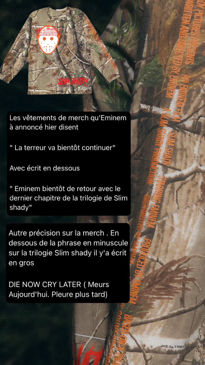 noirvertfluo's tweet photo. On me glisse des choses dans l’oreillette #eminem https://t.co/xVZo6XoQ2d
