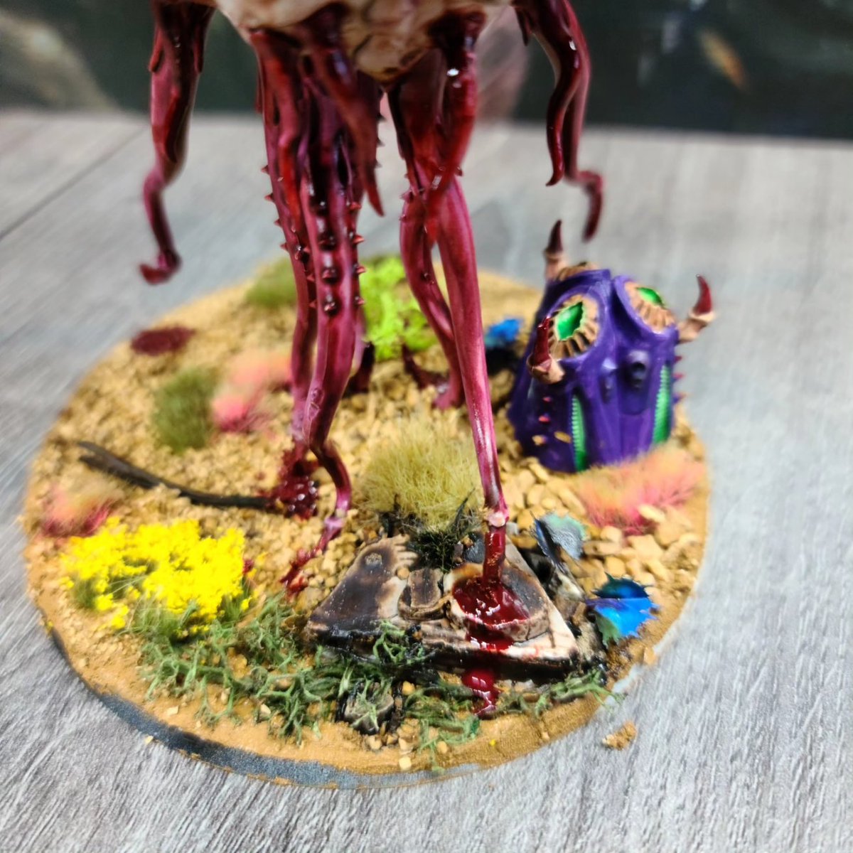 Meh_Miniatures's tweet photo. Late to post but Tyranid Tuesday -The Tyrannocyte is done 

#WarhammerCommunity #warhammer40000 #warhammer  #warhammer40k #tyranids #tyranidsarmy #WarhammerArt #warhammerminiatures #miniature #minimodels #deepstrike #Tyrannocyte #citadelpaints #gamesworkshop #miniatures https://t.co/6WTxom755N