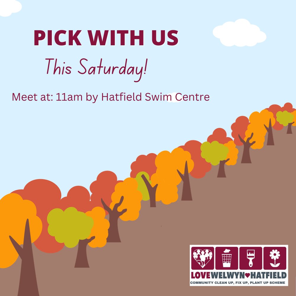 WH_CVS's tweet photo. Can you believe it's November already; happy 1st of the month!
This Saturday #TeamHatfield will meet at: 11am by Hatfield Swim Centre (near Asda) for a spot of local #litterpicking
Advisable: Warm/wet weather gear
#CommunityLitterPick #LoveWelwynHatfield #litterally #WHCVS https://t.co/Ls4vwbV20U