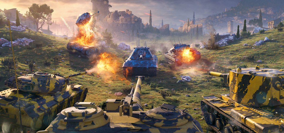 muliafcadie's tweet photo. Conquer the enemy in epic 15 vs. 15 battles in 'World of Tanks.' It's not just a game; it's a tactical showdown! 💪🔓 #TankWarfare #BattleRoyale https://t.co/avvJzwiDiU