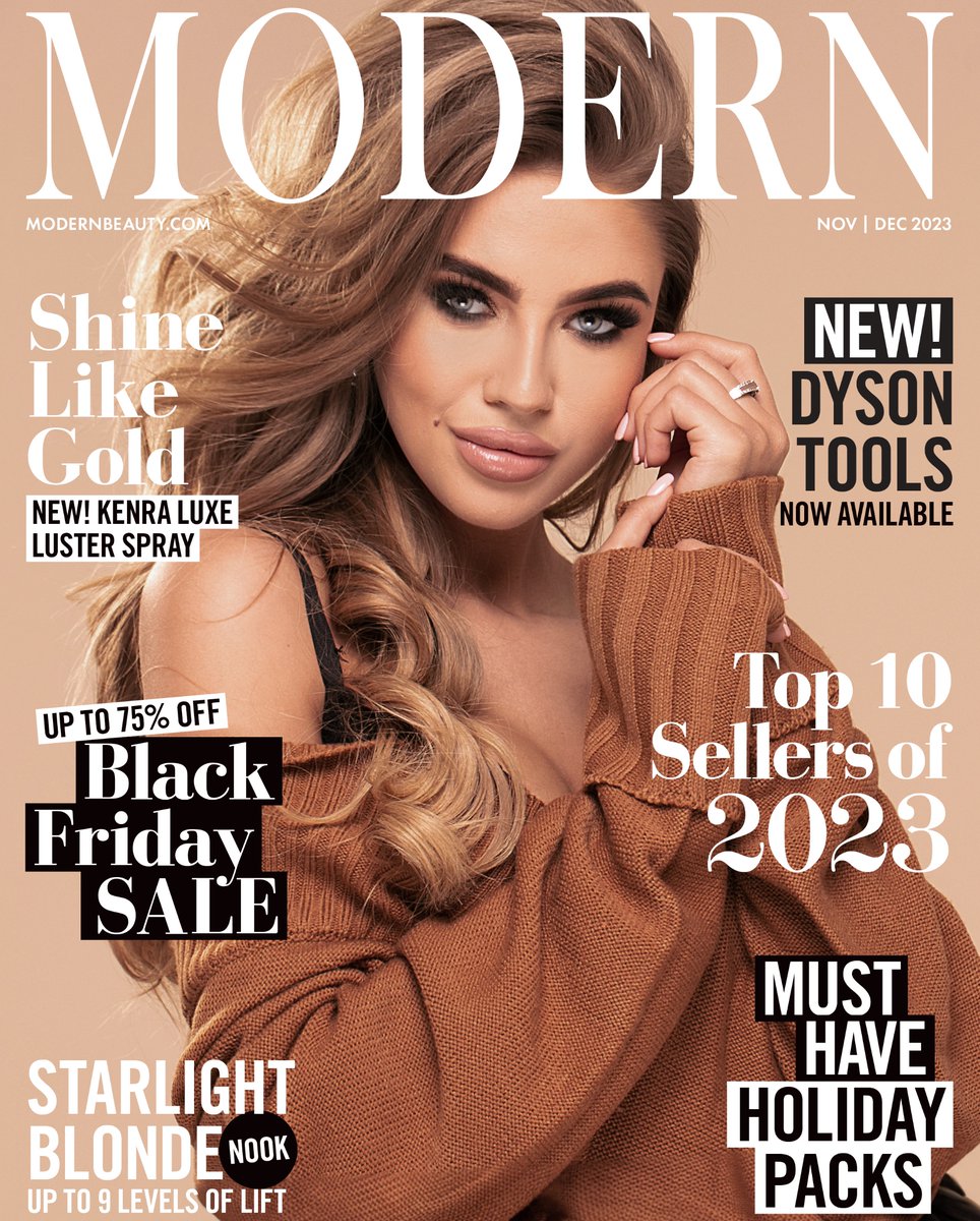 Our Nov/Dec catalogue is here! Check out huge savings, exciting new products &amp; holiday packs for everyone on your list. Shop now at modernbeauty.com