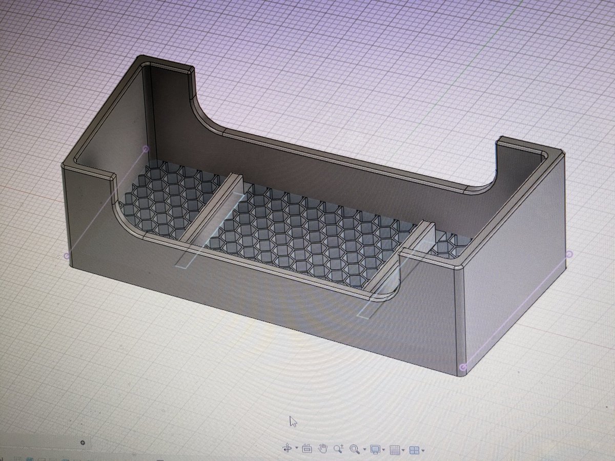 sp1365's tweet image. Somehow last night not one, but two different ice house sensor transmitters got turned off during the late draw. 

My morning has now been spent working on designing/printing some little caps to go on them to hopefully prevent this in the future. 
#curling #icetech #3Dprinting