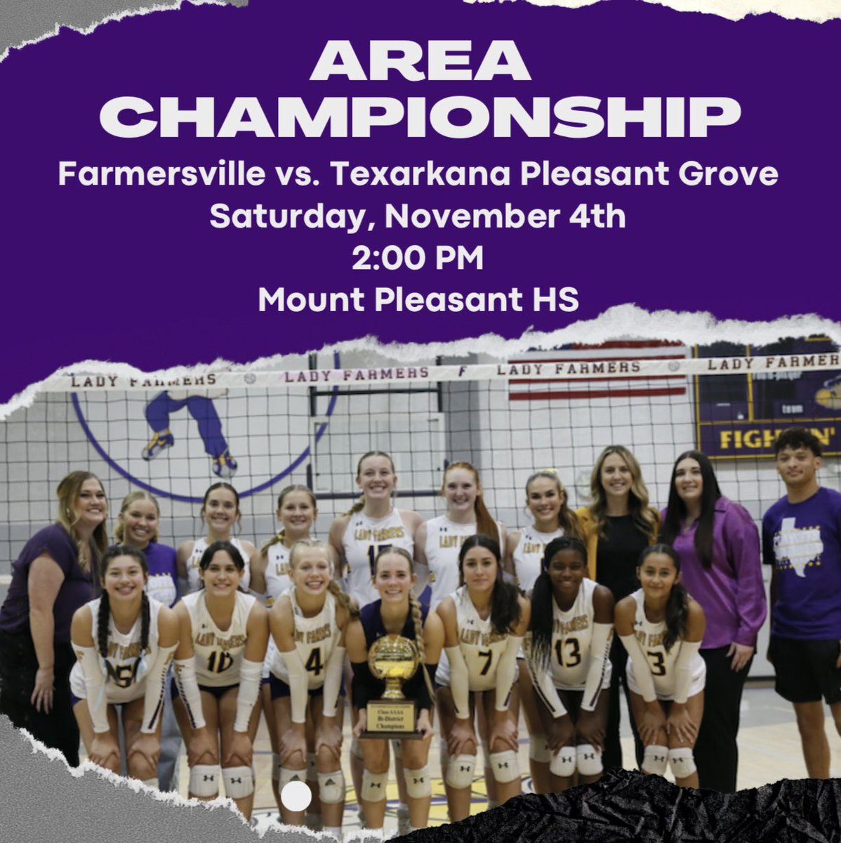 Area Round information!! More details will be posted when available!