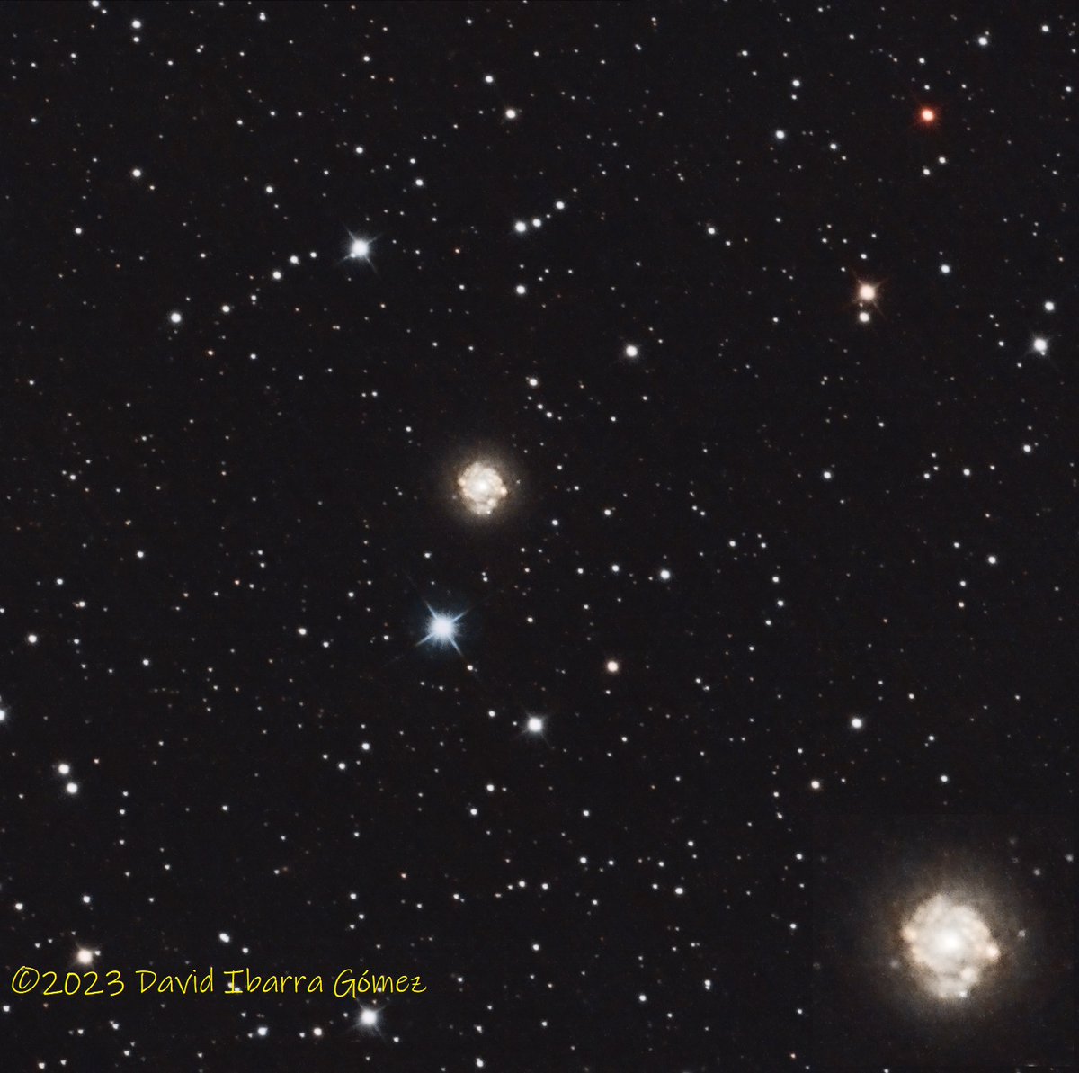 Galaxia NGC278 en banda estrecha 

1 hora de exposición desde Àger, 10-11 de Octubre 2023

#astrophotography 
#astronomy
#cielosESA