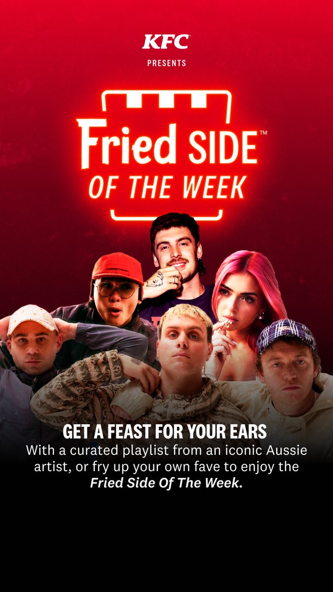 Get a feast for your ears with a curated playlist from an iconic Aussie artist, or fry up your own to enjoy the Fried Side Of The Week  open.spotify.com/site/mik_stagi…