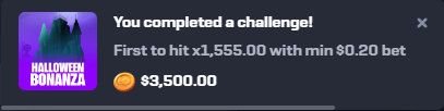 Hit the biggest Halloween challenge on @rollbitcom 
Thanks again to my biggest fan @SmokeyLisa_rb for always supporting me in tough times!