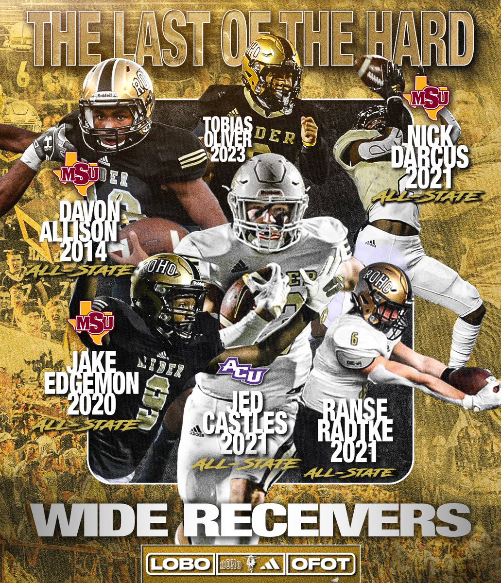 ⬛️🟨LOBO🟨⬛️

WIDE OUT WEDNESDAY!

Davon Allison holds records in Yards in a game and Yards in a season and is tied for TDs in a game with..
↕️
Jake Edgemon who holds the record for Rec. TDs in a season!

Don't worry we didn't forget anyone 😏😉 (<a href="/VashforSiXX/">R.I.P. 2Mama</a>)

#ROHO | #OFOT |