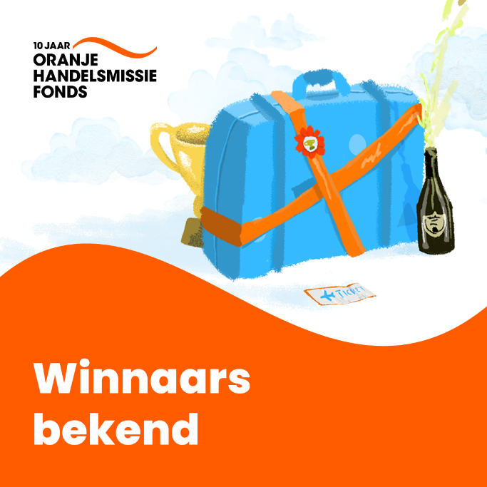 Ze zijn bekend! Het #Oranjehandelsmissiefonds feliciteert de 10 winnaars van 2023: Oxycom, Ecoplant Europe, BESE, @TheSeaweedCo, Fiberfoods, Assiniboine, #eCONOwind, @RoyalDelft, #klepperenklepper en LittleMaryam 
@MinBZ @RVO_Int_Ond @evofenedex