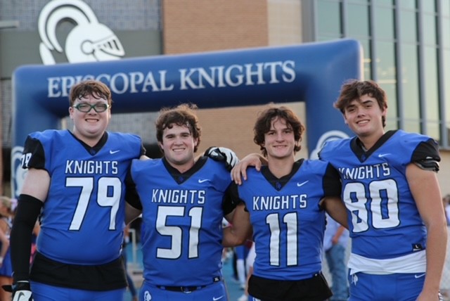 from Prez to EHS senior season and ending with the SPC championship this Saturday at 7:00 p.m. at the University of Houston. It went by so fast. #GoKnights @RyanJames11 @pshoustontweets @EHSSports @JackMcKinnie1 @charlieallen05 @CoachLeisz