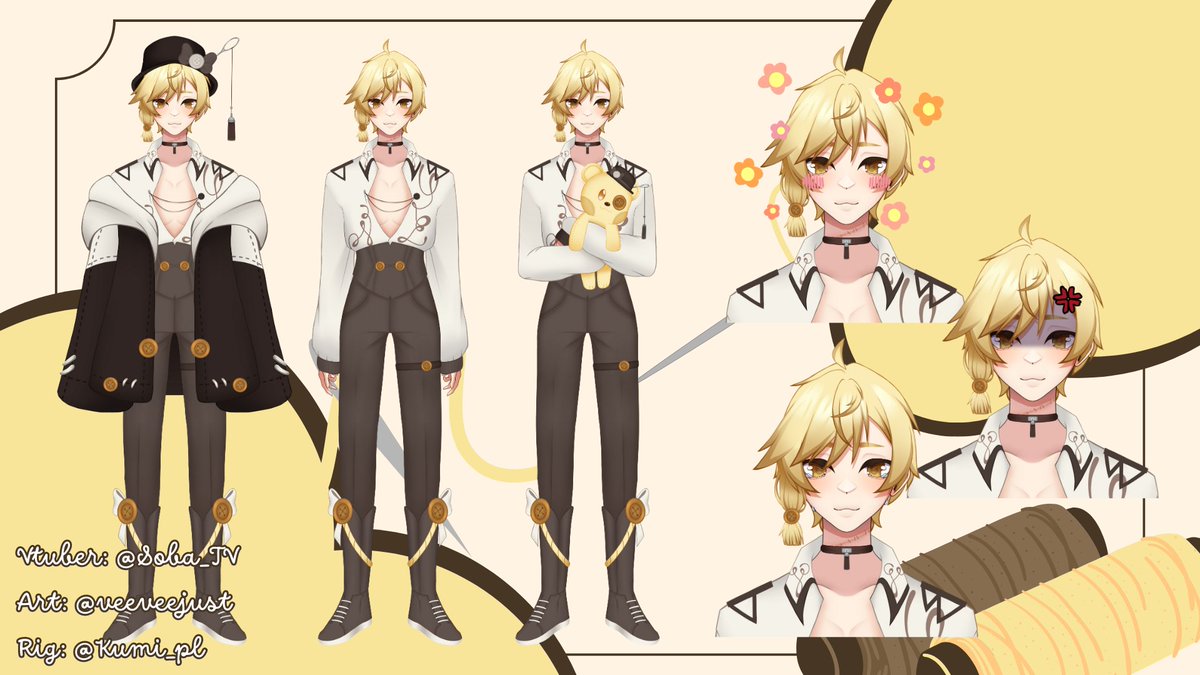 VeeveeJust's tweet image. 💜OPEN COMMISSIONS 💜

I'll take 3-4 people for discounted models! 

Sharing this is appreciated 🥹

Request over vgen or dms📥

Links below👇

#commissionsopen #vtubermodel #Live2dCommissions