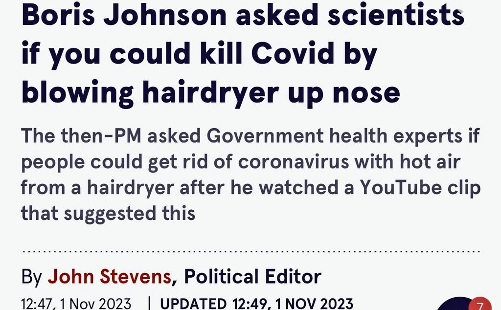 For all those that backed this man - I shall just leave this here.

For all those that didn't, I think you know what to do...😂

RT if you are ashamed that #BorisJohnson was once our #PM.