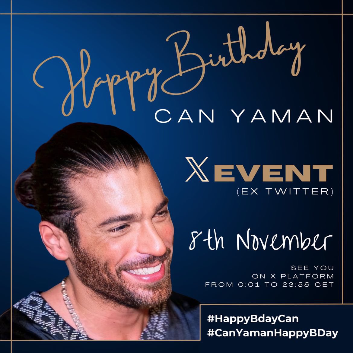 CanYamanEnglish's tweet photo. We are week away from  #CanYaman Birthday party event!

Everyone is welcome to participate and share the love!

❤️ LET’S DO THIS TOGETHER ❤️

ONE FANDOM ONE LOVE https://t.co/IRKC3tIwDD