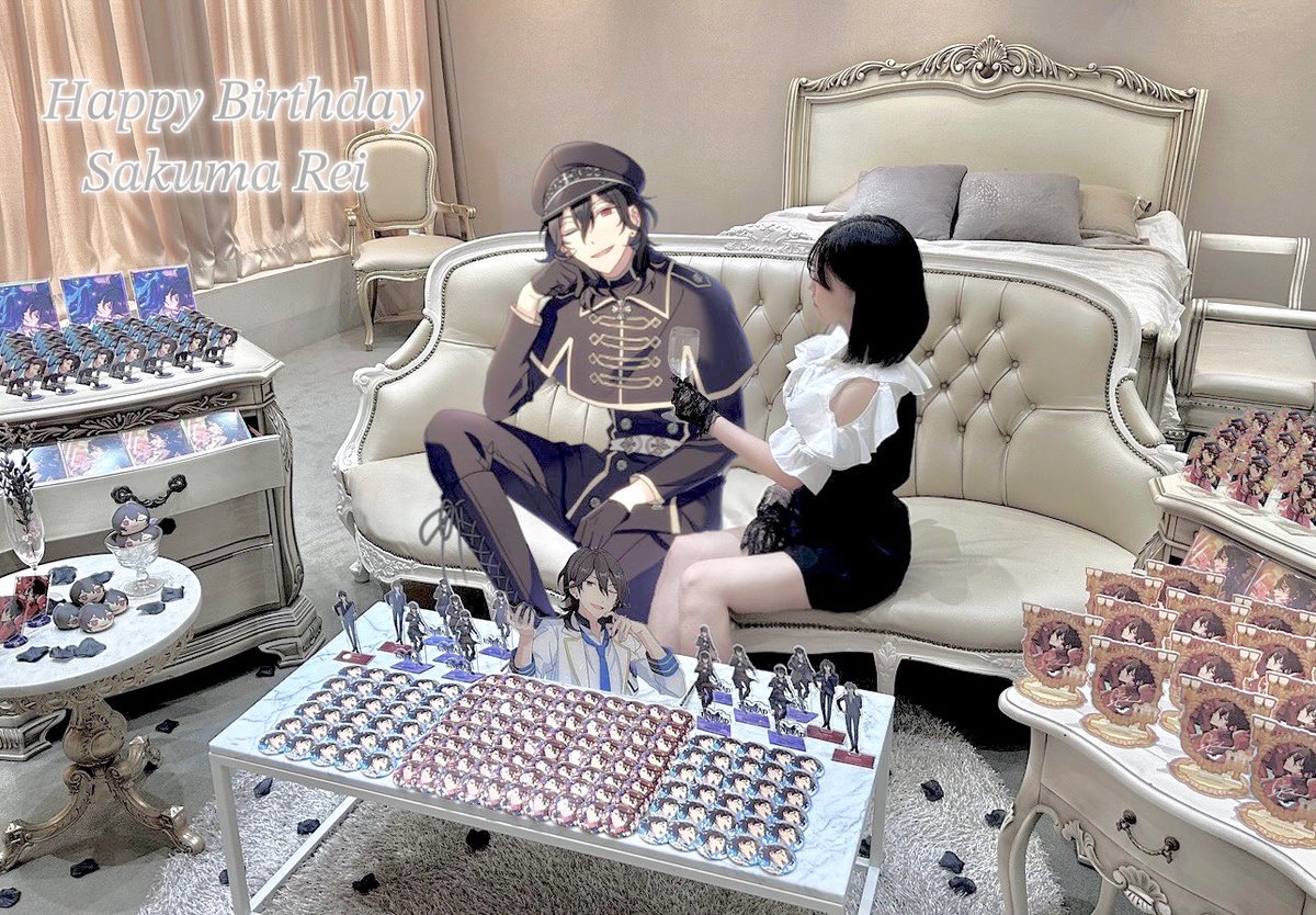 ╔═══*.·:·.☽✧    ✦    ✧☾.·:·.*═══╗
              
                 𝑯𝒂𝒑𝒑𝒚 𝑩𝒊𝒓𝒕𝒉𝒅𝒂𝒚

                     𝑺𝒂𝒌𝒖𝒎𝒂 𝑹𝒆𝒊
                          
╚═══*.·:·.☽✧    ✦    ✧☾.·:·.*═══╝
   #朔間零誕生祭2023
   #朔間零誕生祭2023