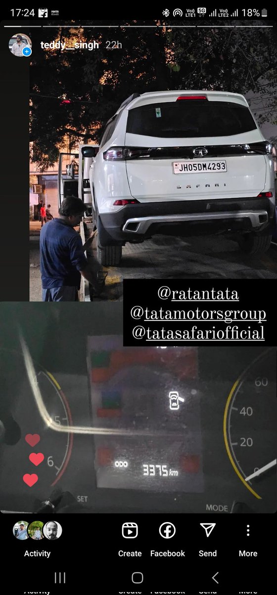 trilochan161996's tweet photo. Day 5 -  #tata ki car @RNTata2000 sir ko dekh ke please na kharide. Car ab 3375 km me hi apna roop dikha deti hai fir company wale customer ki baat sunte nahi hai aur your cars is OK ke alawa kuch nahi bolte. 
#harashed #BigBoss17 
Desh wasiyo ko big boss ke jaise update milegi. https://t.co/4lQzVRenkt