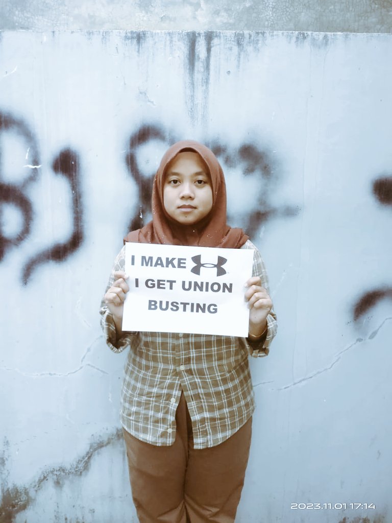 Hi, <a href="/UnderArmour/">Under Armour</a>. I make your products and I get laid off as reward.

I refuse workers layoff in my workplace