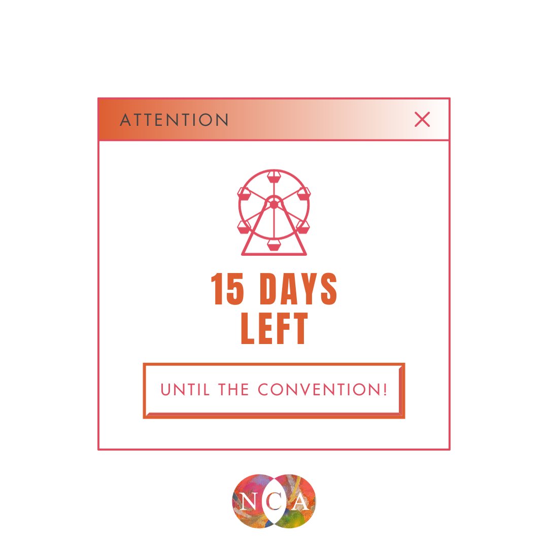 There is just over two weeks left until the NCA 109th Annual Convention in National Harbor! Be sure to check out the full digital program, and don't miss out on the pre-conferences, short courses, and events that we have planned here: rebrand.ly/natcomconventi…

#NCA2023